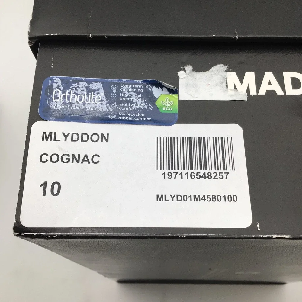 Madden MLYDDON Mens Cognac Navy Hybrid Dress‎ Oxford Sneaker Size 10 NEW